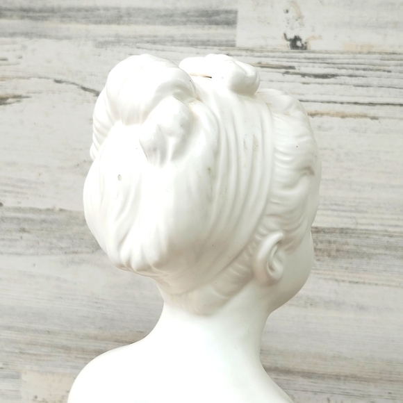 MID-CENTURY NAPCOWARE CERAMIC BUST/STATUETTE - Picture 3 of 9